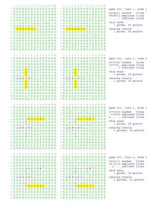 Prime Scrabble Examples 501-550 by Gurtowski, Francis