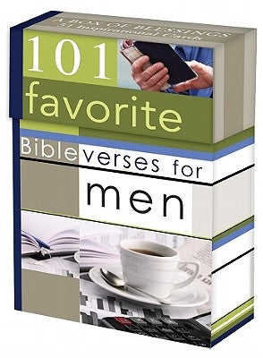 101 Favorite Bible Verses for Men Cards by Christian Art Gifts