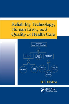 Reliability Technology, Human Error, and Quality in Health Care by Dhillon, B. S.