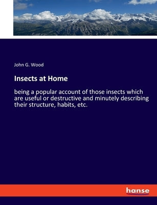 Insects at Home: being a popular account of those insects which are useful or destructive and minutely describing their structure, habits, etc. by Wood, John G.