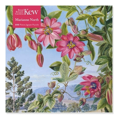 Adult Jigsaw Puzzle Kew: Marianne North: View in the Brisbane Botanic Garden (500 Pieces): 500-Piece Jigsaw Puzzles by Flame Tree Studio