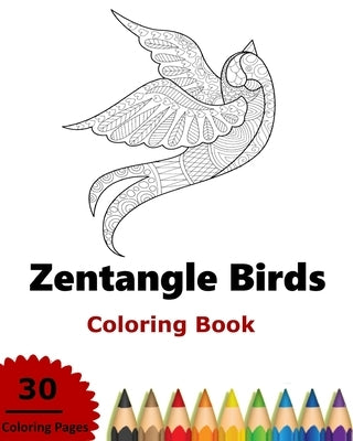 Zentangled Birds Coloring Book by Bacon, Sandra