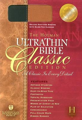 Ultrathin Reference Bible-Hcsb-Classic by Broadman & Holman Publishers