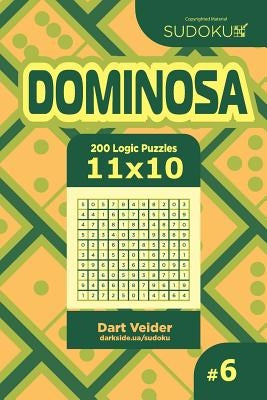 Sudoku Dominosa - 200 Logic Puzzles 11x10 (Volume 6) by Veider, Dart