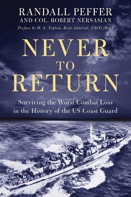 Never to Return by Peffer, Randall