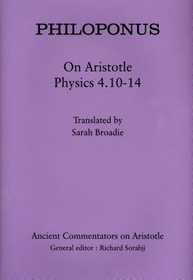Philoponus: On Aristotle Physics 4.10-14 by Philoponus