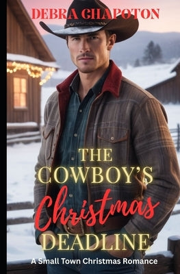 The Cowboy's Christmas Deadline: A Small Town Christmas Romance by Chapoton, Debra