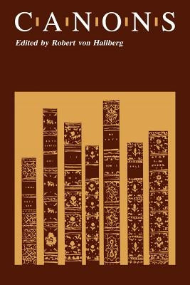 Canons by Von Hallberg, Robert