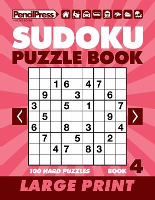Sudoku Puzzle Book 4 (Large Print) by Books, Adults Activity