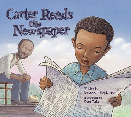 Carter Reads the Newspaper by Hopkinson, Deborah