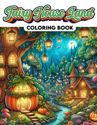 Fairy House Land Coloring Book: Where Each Page Holds the Spirit and Essence of Fairy House Magic, Offering a Unique Perspective on the Enchanting and by Massey Art, Rachel