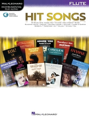Hit Songs - Flute Play-Along with Online Demo and Backing Tracks by 