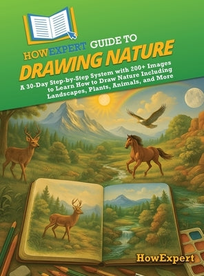 HowExpert Guide to Drawing Nature: A 30-Day Step-by-Step System with 200+ Images to Learn How to Draw Nature Including Landscapes, Plants, Animals, an by Howexpert