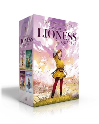Song of the Lioness Quartet (Boxed Set): Alanna; In the Hand of the Goddess; The Woman Who Rides Like a Man; Lioness Rampant by Pierce, Tamora