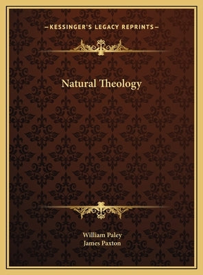 Natural Theology by Paley, William