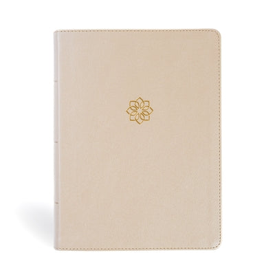 CSB Study Bible, Large Print, Digital Study Edition, Gold Leathertouch by Csb Bibles by Holman