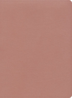 CSB Study Bible, Rose Gold Leathertouch by Csb Bibles by Holman