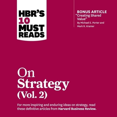 Hbr's 10 Must Reads on Strategy, Vol. 2 Lib/E by Metzger, Janet