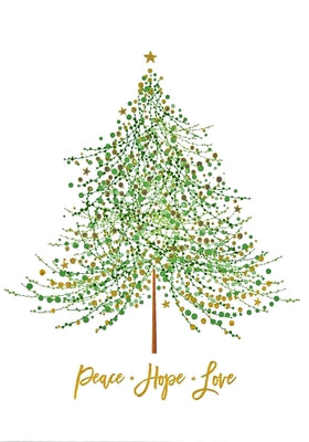 Tree of Festive Wishes Small Boxed Holiday Cards by Yafai, Hilary