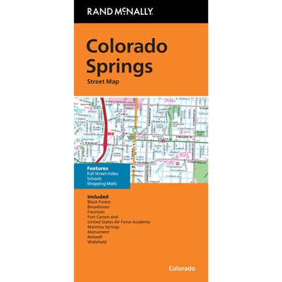 Colorado Springs Co Street Map: Cspp by Rand McNally