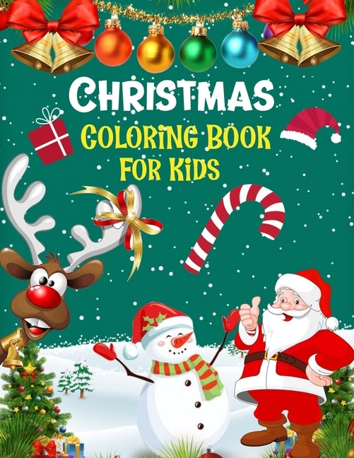 Christmas coloring book for kids.: Fun Children's Christmas Gift or Present for kids.Christmas Activity Book Coloring, Matching, Mazes, Drawing, Cross by Press House, Blue Moon