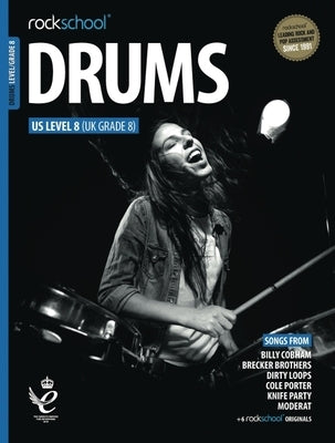Rockschool Drums Grade 8 2018+ Book/Online Audio by 