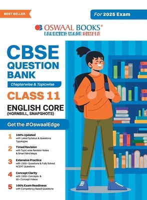 Oswaal CBSE Question Bank Class 11 English Core, Chapterwise and Topicwise Solved Papers For 2025 Exams by Oswaal Editorial Board