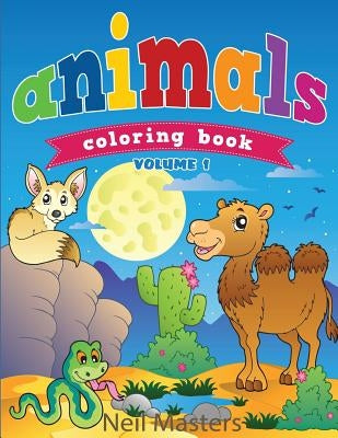 Animal Coloring Book (Avon Coloring Books) by Masters, Neil