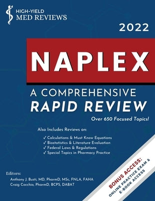 NAPLEX Comprehensive Rapid Review by Busti, Anthony