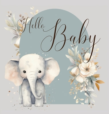 Hello Baby, Baby Shower Guest Book (hardback) by Bell, Lulu and