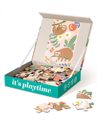 Sloth 24 Piece Kids Puzzle - Fun & Educational Puzzle for Ages 4+ by Something, Journey Of