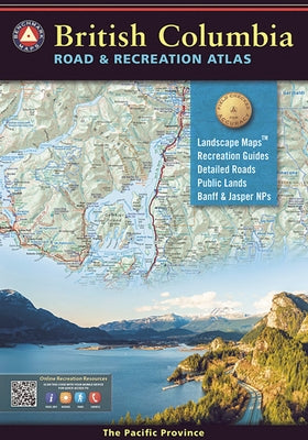 British Columbia Road & Recreation Atlas by National Geographic Maps