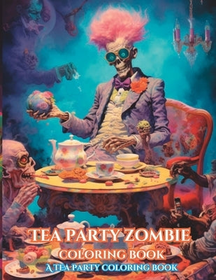 Tea Party Zombie Coloring Book by Creations, Chromatic