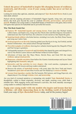 Epic Basketball Stories: Inspiring Adventures of Heroes and Legends to Instill Life Lessons, Build Character, and Spark Curiosity with Fun Activities by Ambrose, Dylan