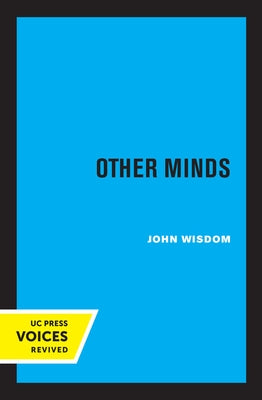 Other Minds by Wisdom, John