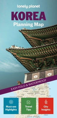 Lonely Planet Korea Planning Map by Planet, Lonely