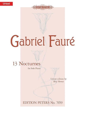 13 Nocturnes for Piano: Sheet by Fauré, Gabriel