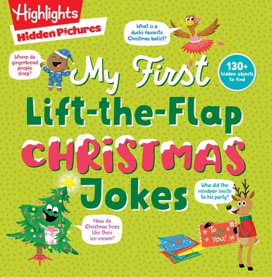 Hidden Pictures My First Lift-The-Flap Christmas Jokes by Highlights