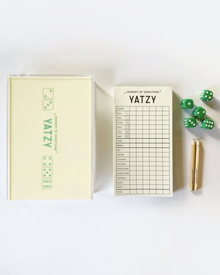 Luxury Yatzy Dice Game Set - Classic Family & Party Game by Something, Journey Of