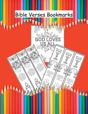 Bible Verses Bookmarks: Arts & Crafts For Adults by Print, Arkton