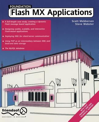 Foundation Flash MX Applications by Webster, Steve