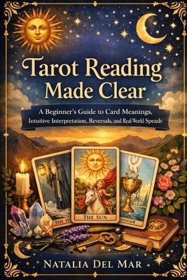 Tarot Reading Made Clear: A Beginner's Guide to Card Meanings, Intuitive Interpretation, Reversals, and Real-World Spreads by del Mar, Natalia