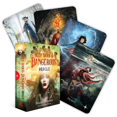 Deep Dark & Dangerous: The Oracle of the Beautiful Darkness (44 Full-Color Cards and 128-Page Book) by DeMarco, Stacey