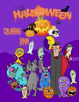 Halloween Coloring Book: Halloween zombie coloring book for Adults and Kids Stress Relieve and Relaxation, Halloween Fantasy Creatures, ... Adu by Publications, Wow Design