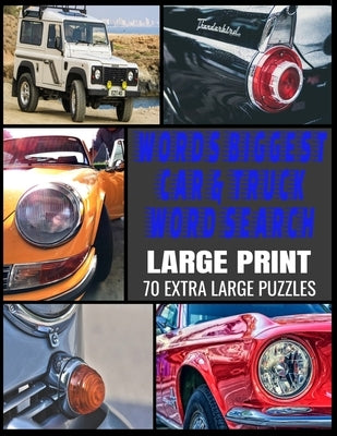 Worlds Biggest Car & Truck Word Search: All Things Automotive - Full Page Easy to Read Print - Over 800 Car and Driving Related Words - Great Gift for by Press, Zoom Time