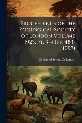 Proceedings of the Zoological Society of London Volume 1923, pt. 3-4 (pp. 483-1097) by Zoological Society of London