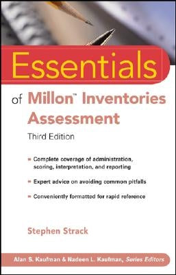 Essentials of Millon Inventories Assessment by Strack, Stephen