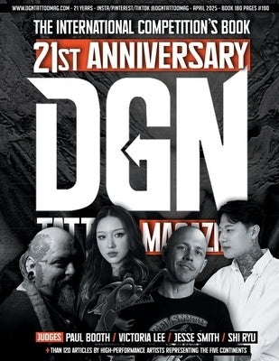 Dgn Tattoo Magazine 21 Years #190: The International Competition's Book by Harbaruk, Sebastian