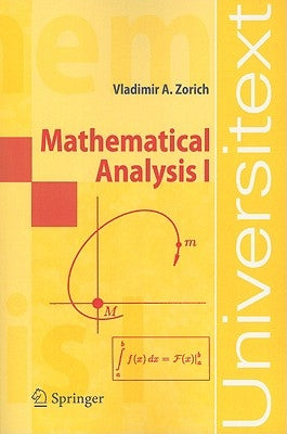 Mathematical Analysis I by Zorich, V. A.