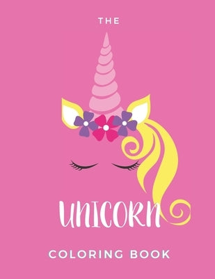 The Unicorn Coloring Book: Coloring Booklet For Adults - 20 Pages - Paperback - Made In USA - Size 8.5 x 11 by Hudson, Carrie